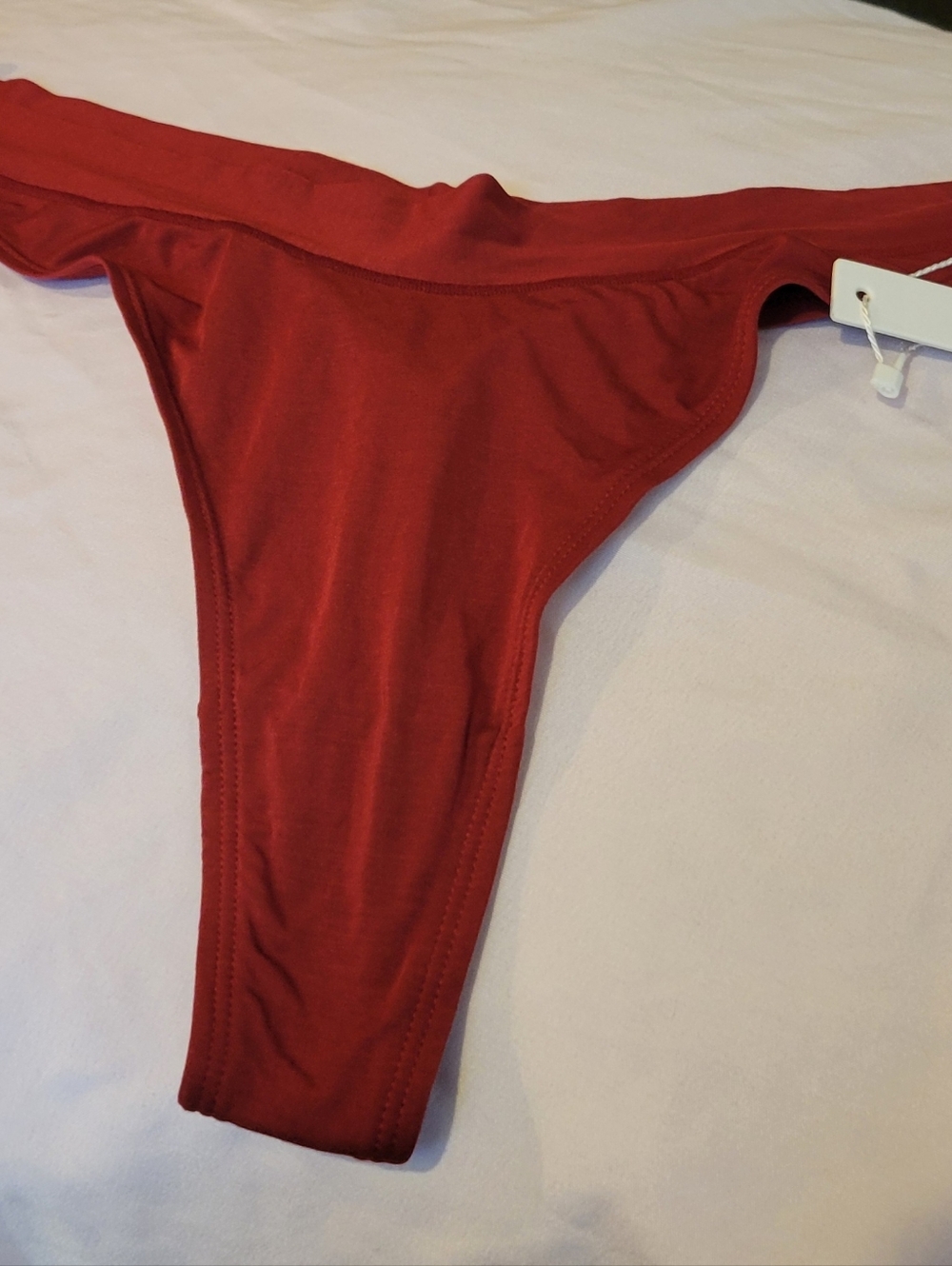 CUUP Red Thong Panties   Large